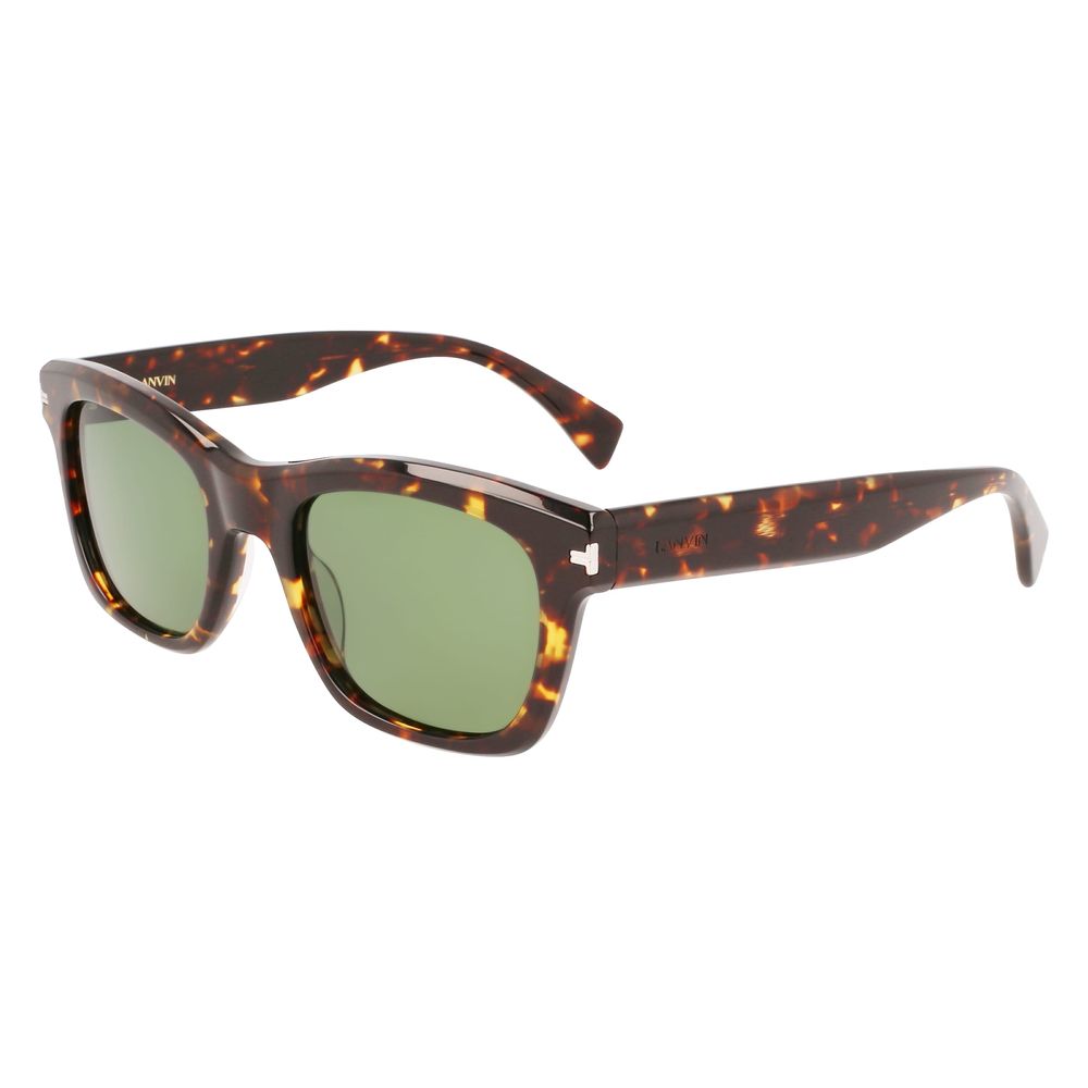 Lanvin Brown Acetate Sunglasses - ACCEXO