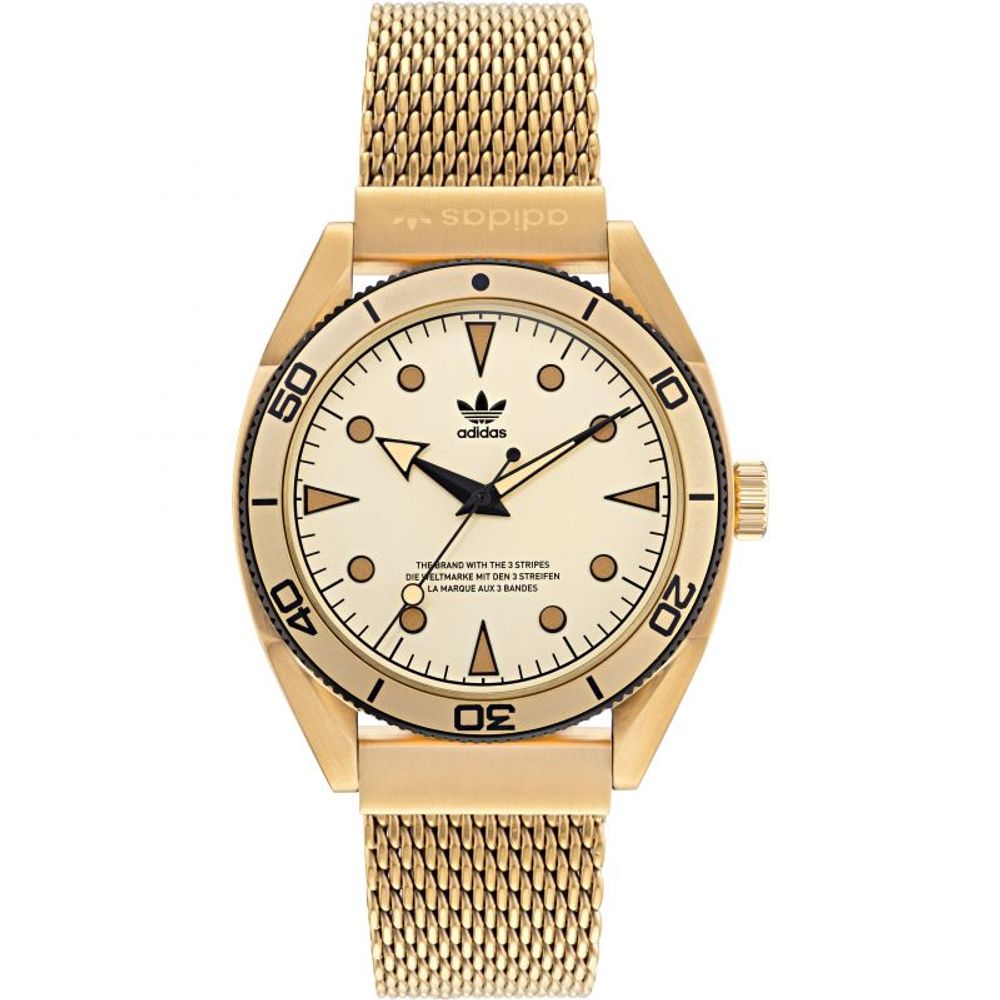 Adidas Gold Stainless Steel Watch - ACCEXO