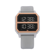 Adidas Gray Silicone Watch - ACCEXO