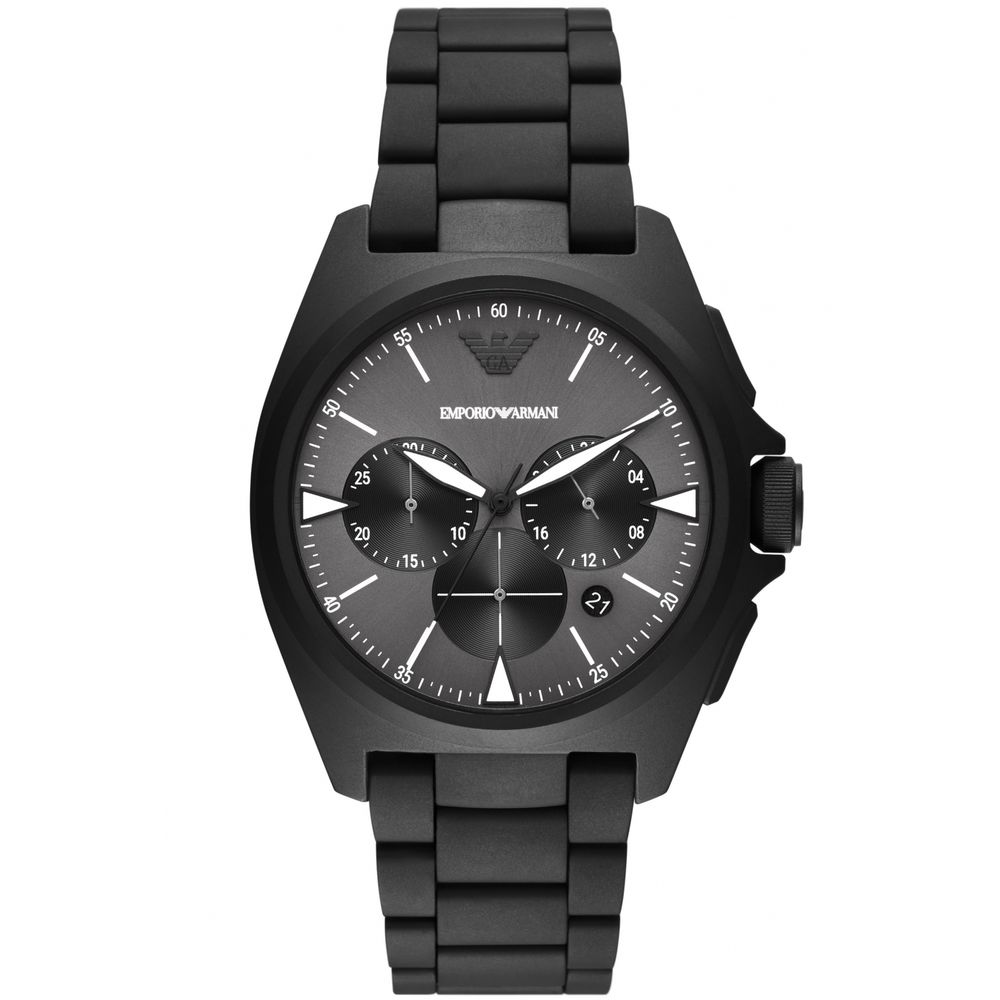 Armani Black Stainless Steel Watch - ACCEXO