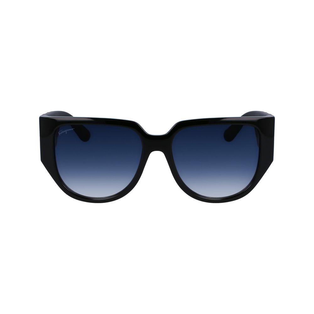 Ferragamo Black Bio Injected Sunglasses - ACCEXO