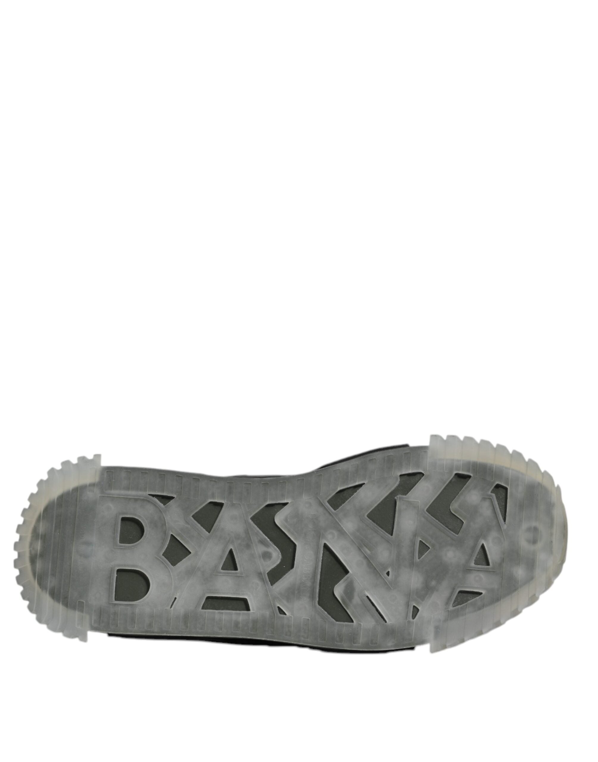 Dolce & Gabbana Black Green Camo NS1 Low Top Sneakers Shoes - ACCEXO