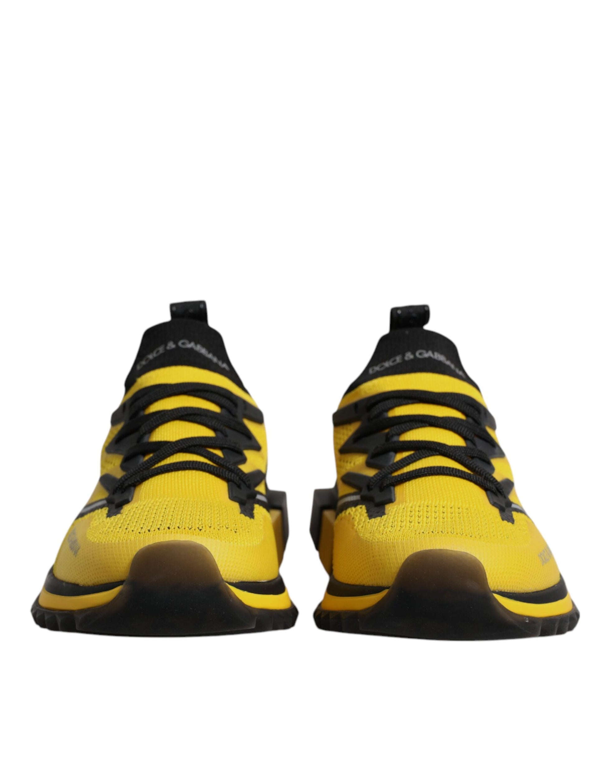 Dolce & Gabbana Yellow SORRENTO Sport Stretch Sneakers Shoes - ACCEXO