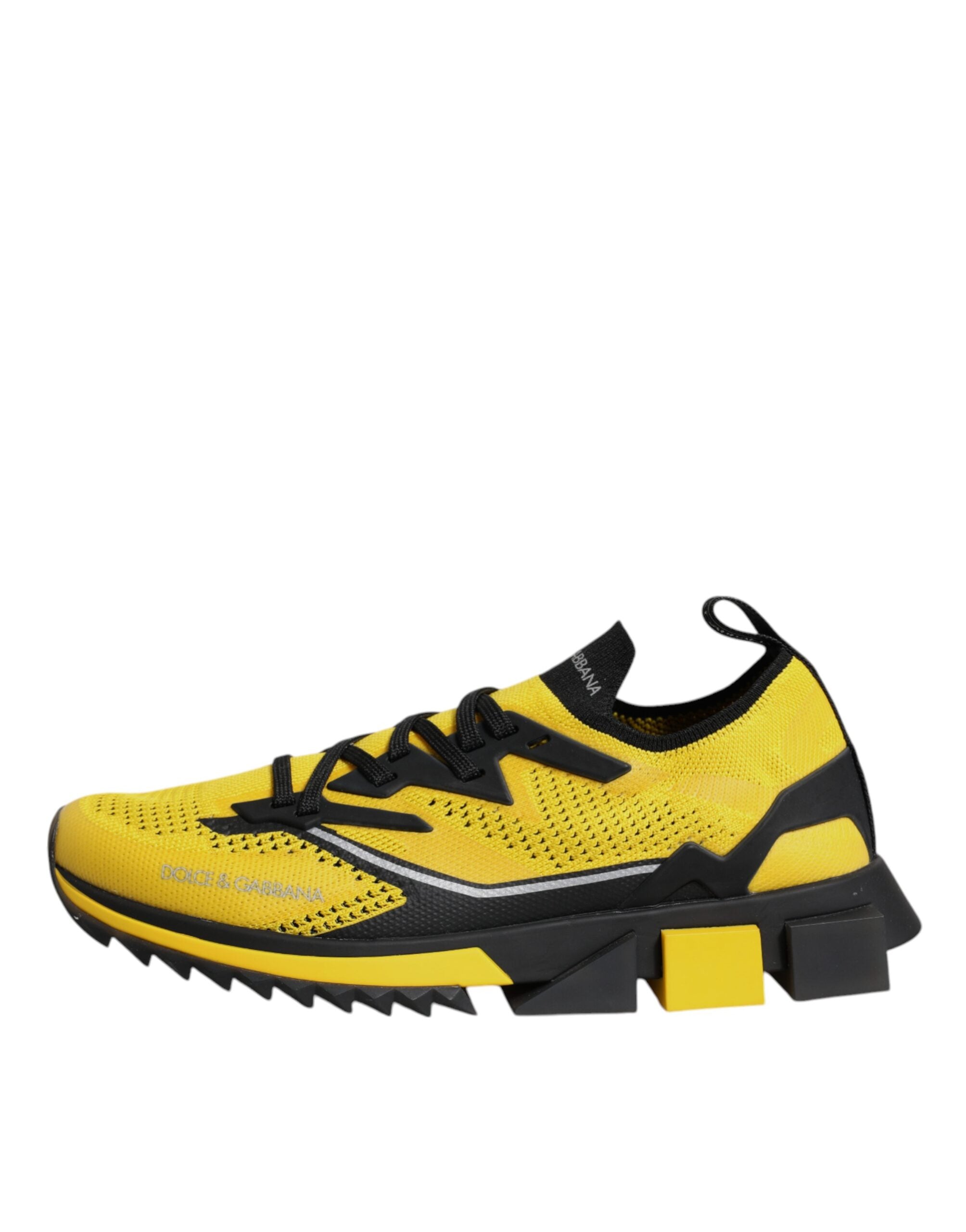 Dolce & Gabbana Yellow SORRENTO Sport Stretch Sneakers Shoes - ACCEXO