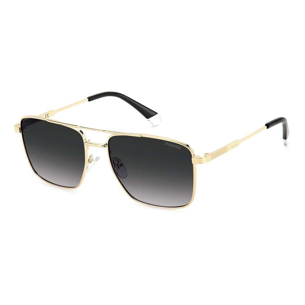 Polaroid Gold Metal Sunglasses - ACCEXO
