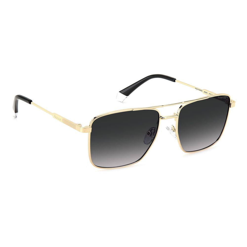 Polaroid Gold Metal Sunglasses - ACCEXO