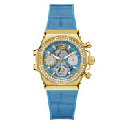 Guess Blue Silicone Watch - ACCEXO