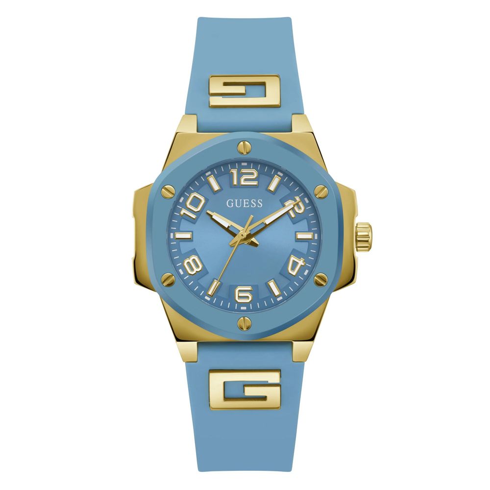 Guess Blue Silicone Watch - ACCEXO