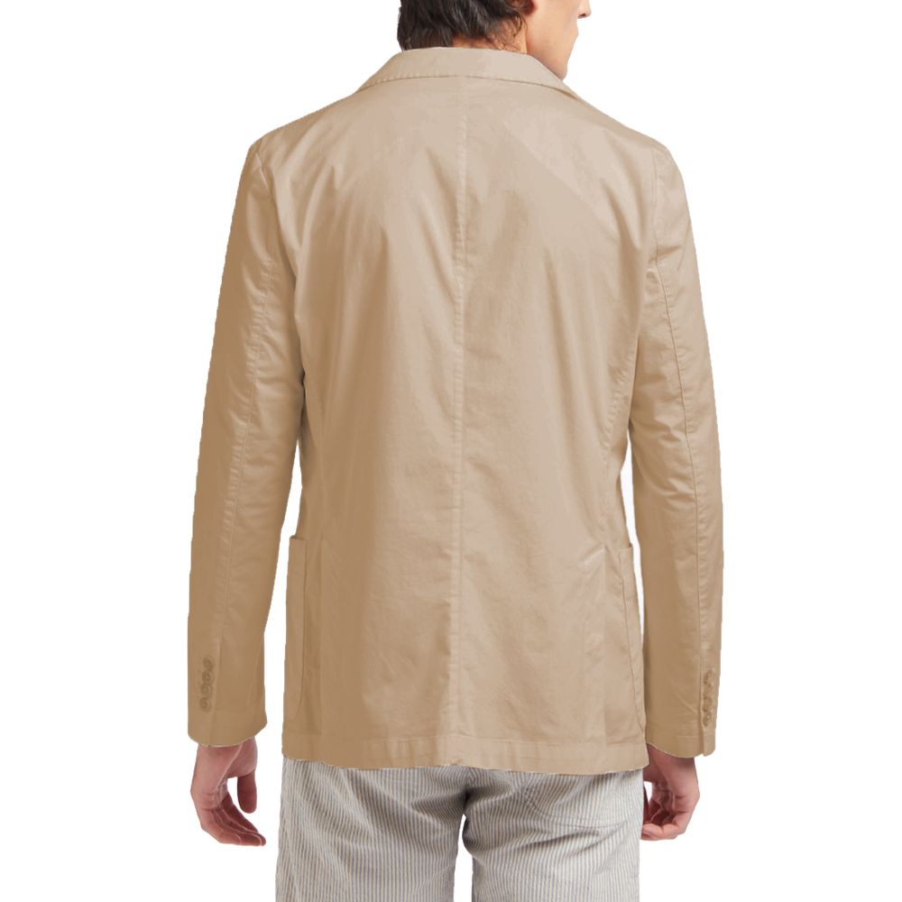 AT.P.CO Beige Cotton Blazer - ACCEXO