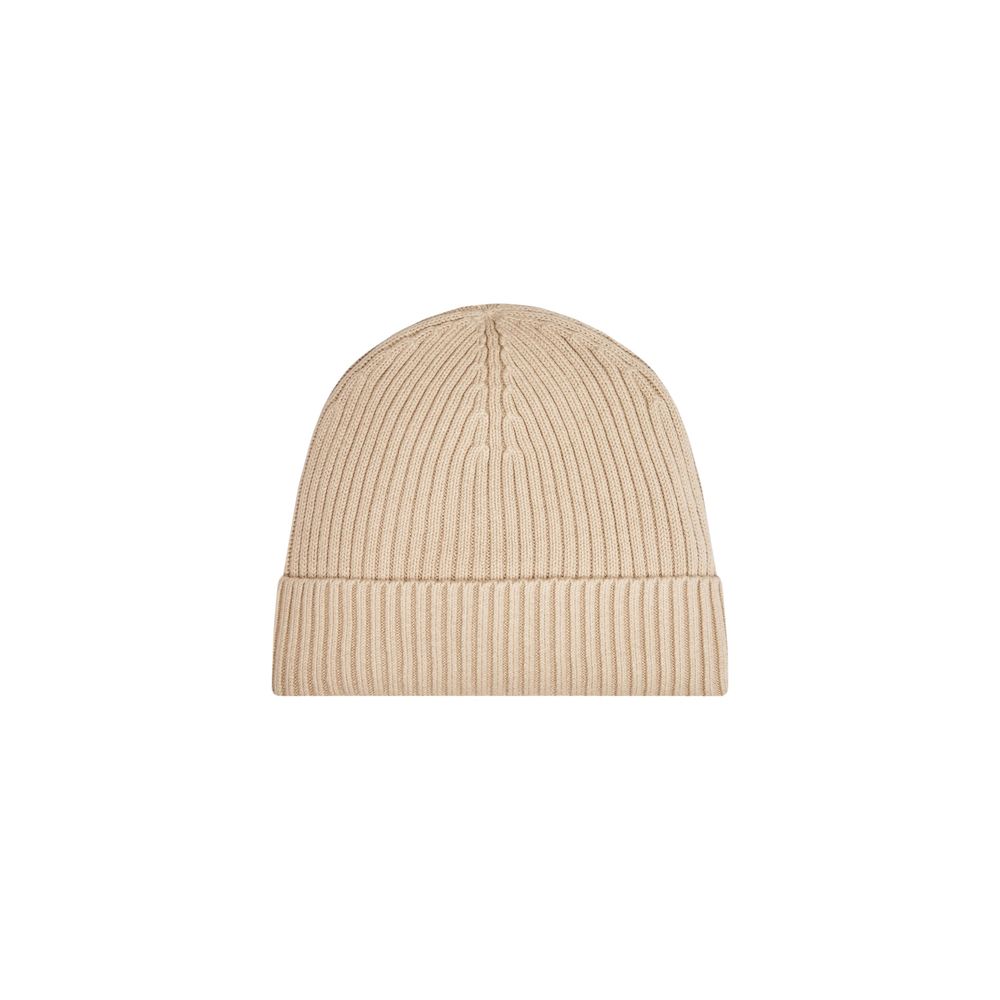 Calvin Klein Beige Organic Cotton Caps Baseball Hat - ACCEXO