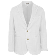 AT.P.CO White Linen Blazer - ACCEXO