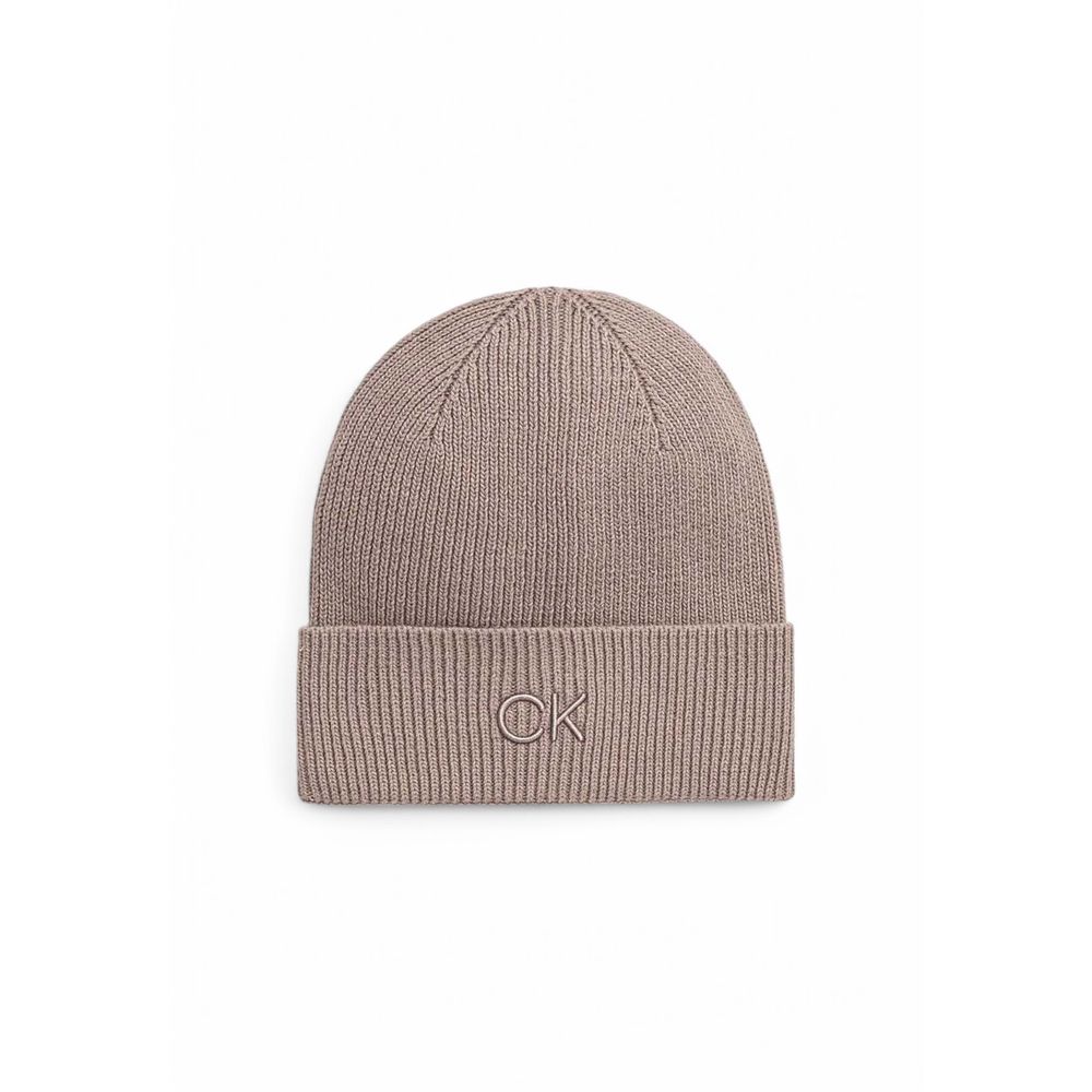 Calvin Klein Beige Organic Cotton Hat - ACCEXO