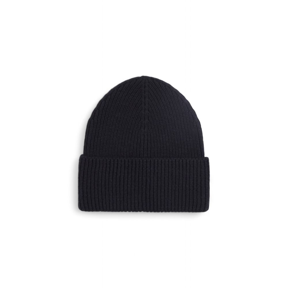 Calvin Klein Black Wool Hat - ACCEXO