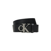 Calvin Klein Jeans Black Leather Belt - ACCEXO