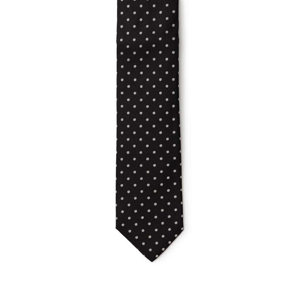Dolce & Gabbana Black Silk Ties & Bowty - ACCEXO