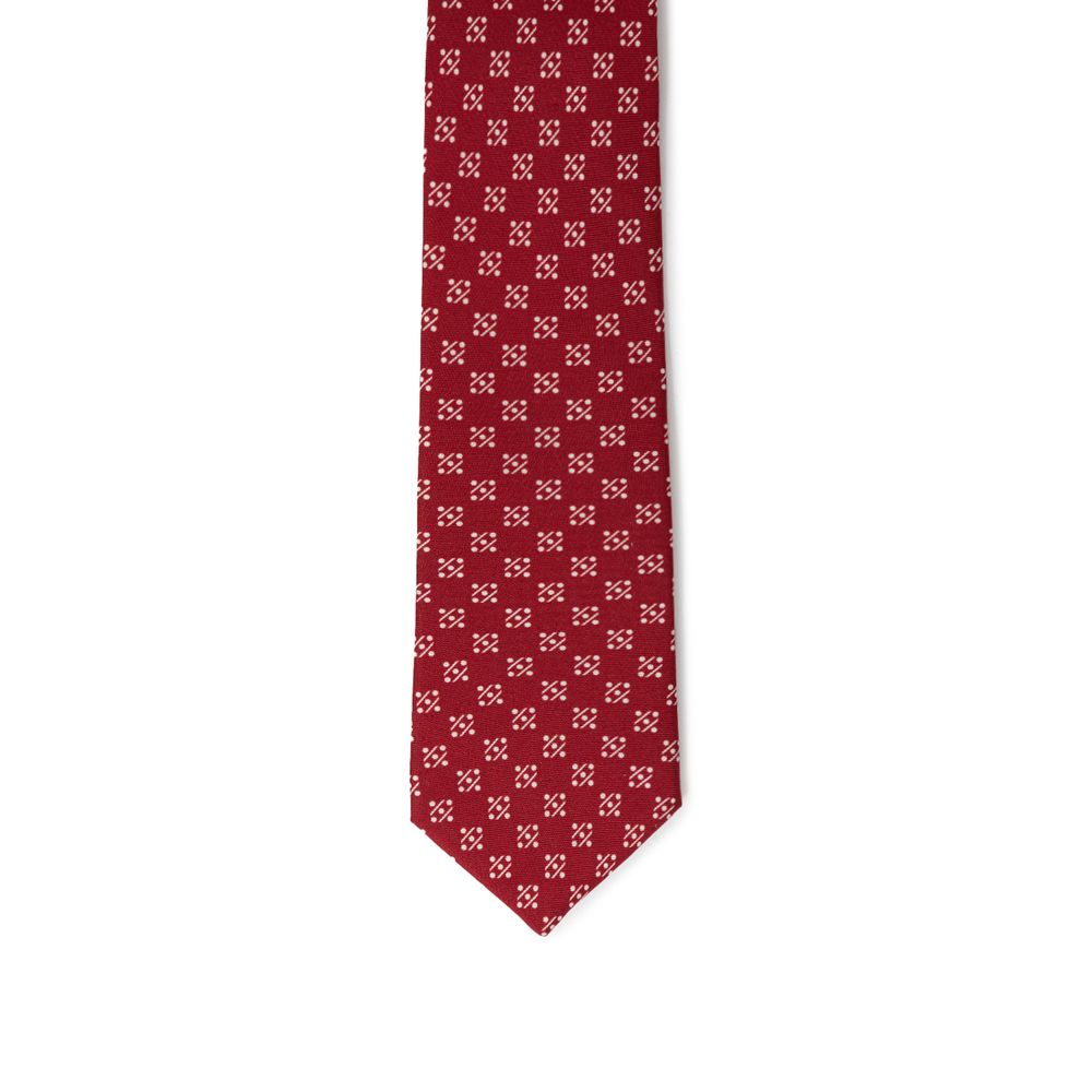 Giorgio Armani Red Silk Ties & Bowty - ACCEXO
