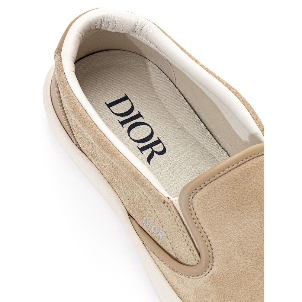 Dior Beige Leather Sneaker - ACCEXO