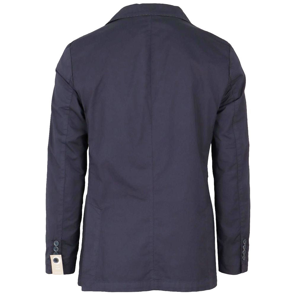 AT.P.CO Blue Cotton Women Blazer - ACCEXO