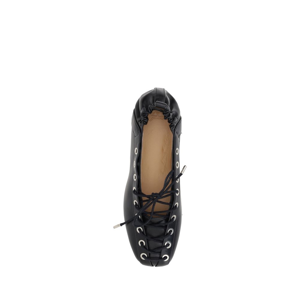 Ganni Oleatex Ballerinas - ACCEXO