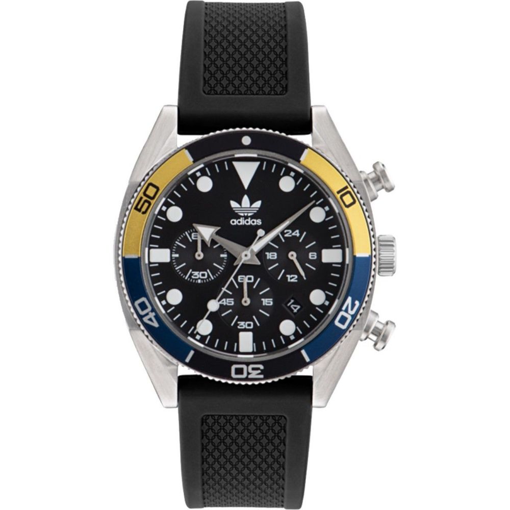 Adidas Black Silicone Watch - ACCEXO