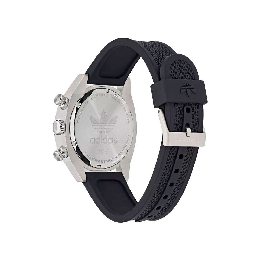 Adidas Black Silicone Watch - ACCEXO