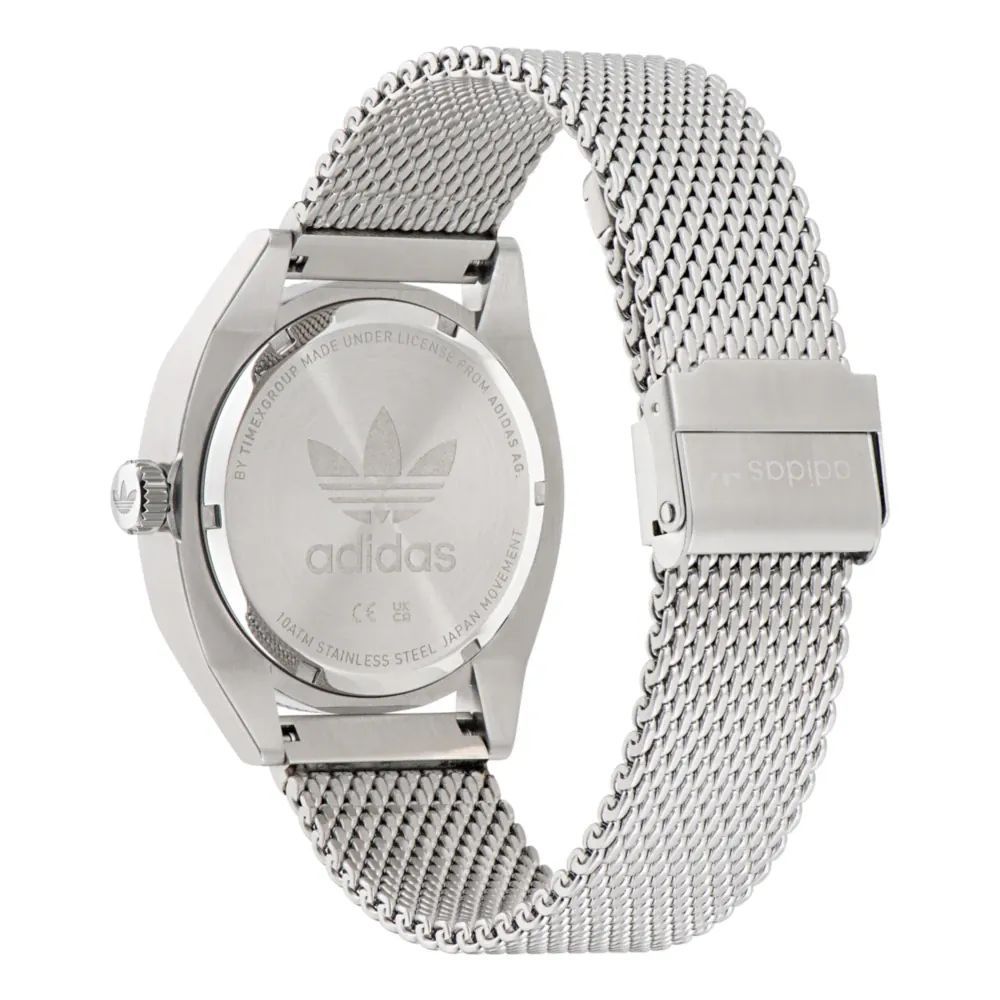 Adidas Gray Stainless Steel Watch - ACCEXO