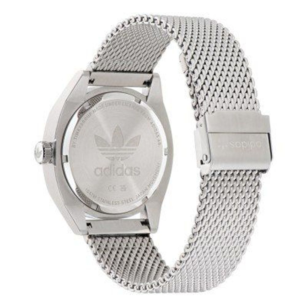 Adidas Gray Stainless Steel Watch - ACCEXO