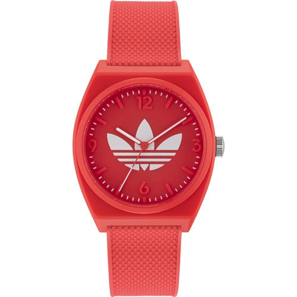Adidas Red Silicone Watch - ACCEXO