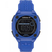 Adidas Blue Silicone Watch - ACCEXO