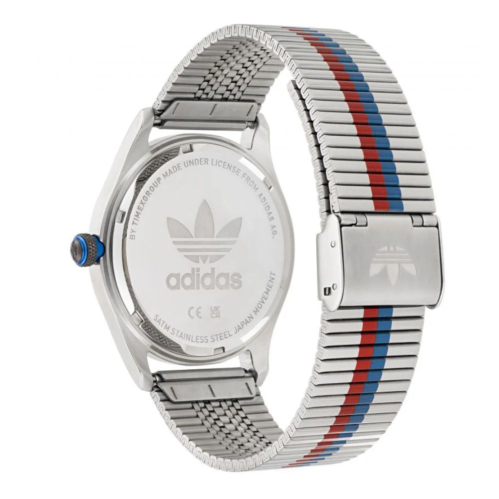 Adidas Gray Stainless Steel Watch - ACCEXO