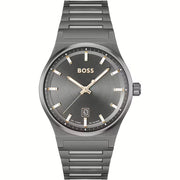 Hugo Boss Gray Stainless Steel Watch - ACCEXO