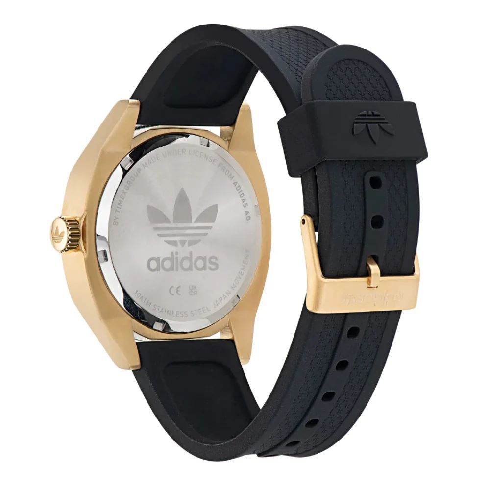 Adidas Black Silicone Watch - ACCEXO