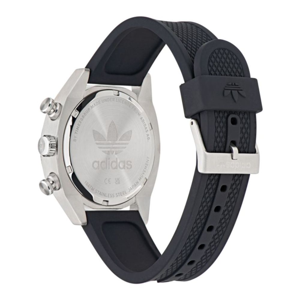 Adidas Black Silicone Watch - ACCEXO