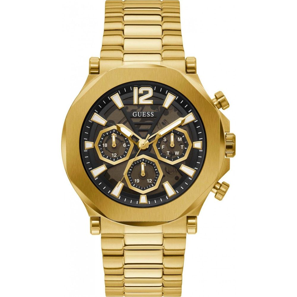 Guess Gold Stainless Steel Watch - ACCEXO