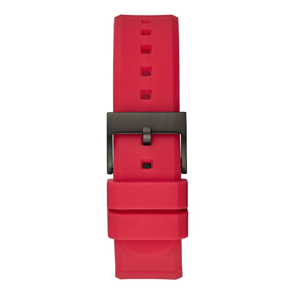 Guess Red Silicone Watch - ACCEXO