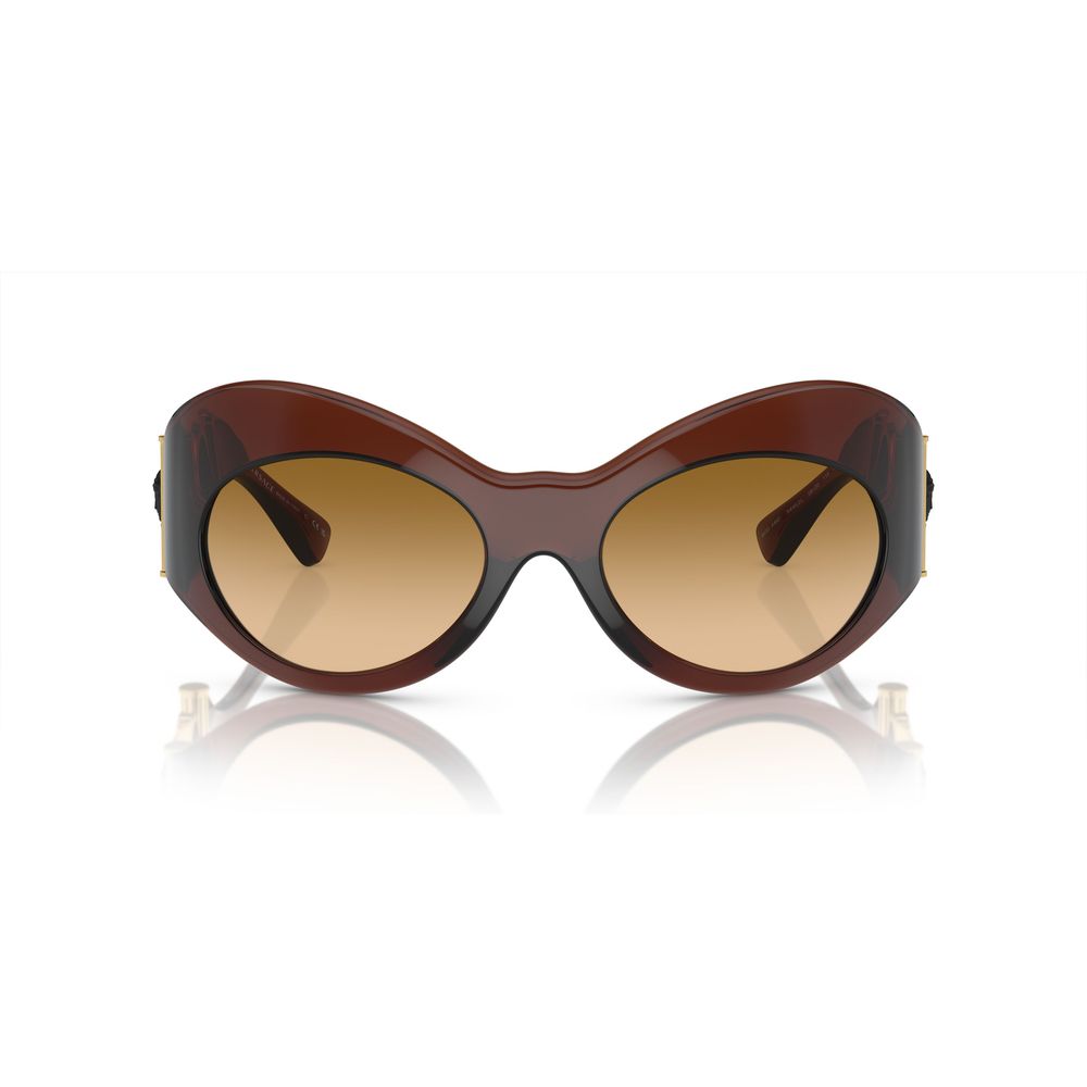 Versace Brown Acetate Sunglasses - ACCEXO