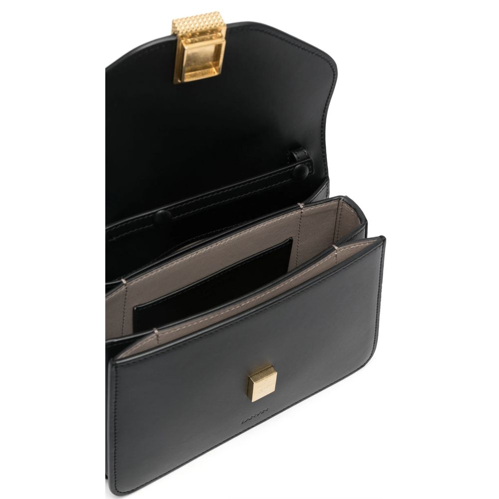 Lanvin Black Leather Handbag - ACCEXO