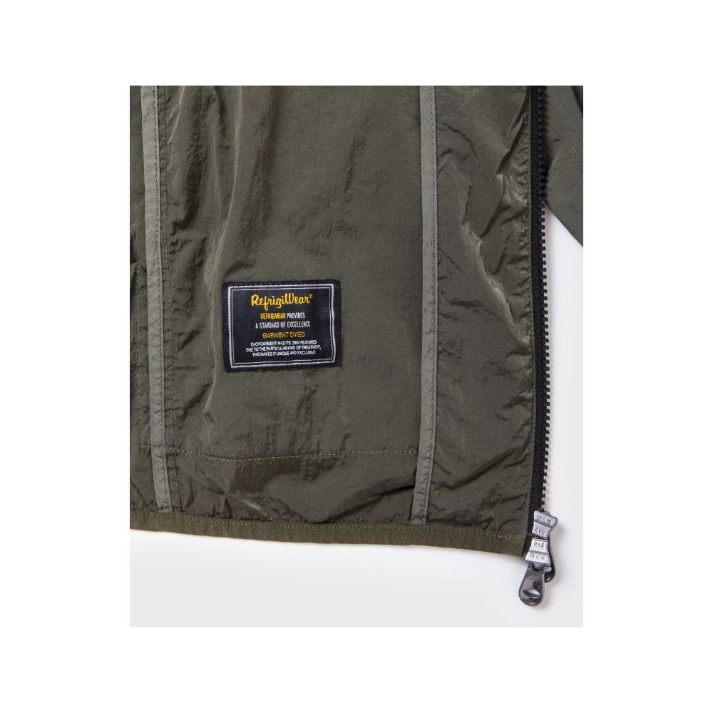 Refrigiwear Green Polyamide Men Jacket - ACCEXO