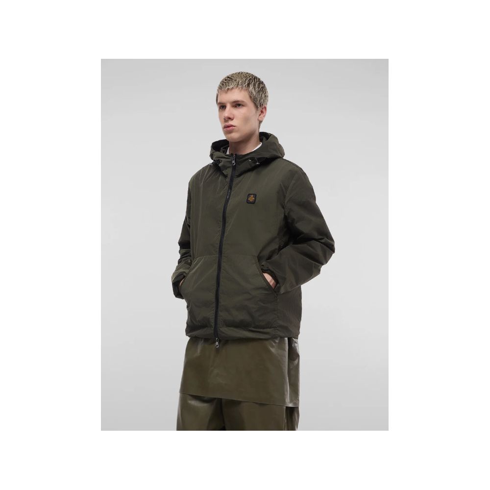 Refrigiwear Green Polyamide Men Jacket - ACCEXO