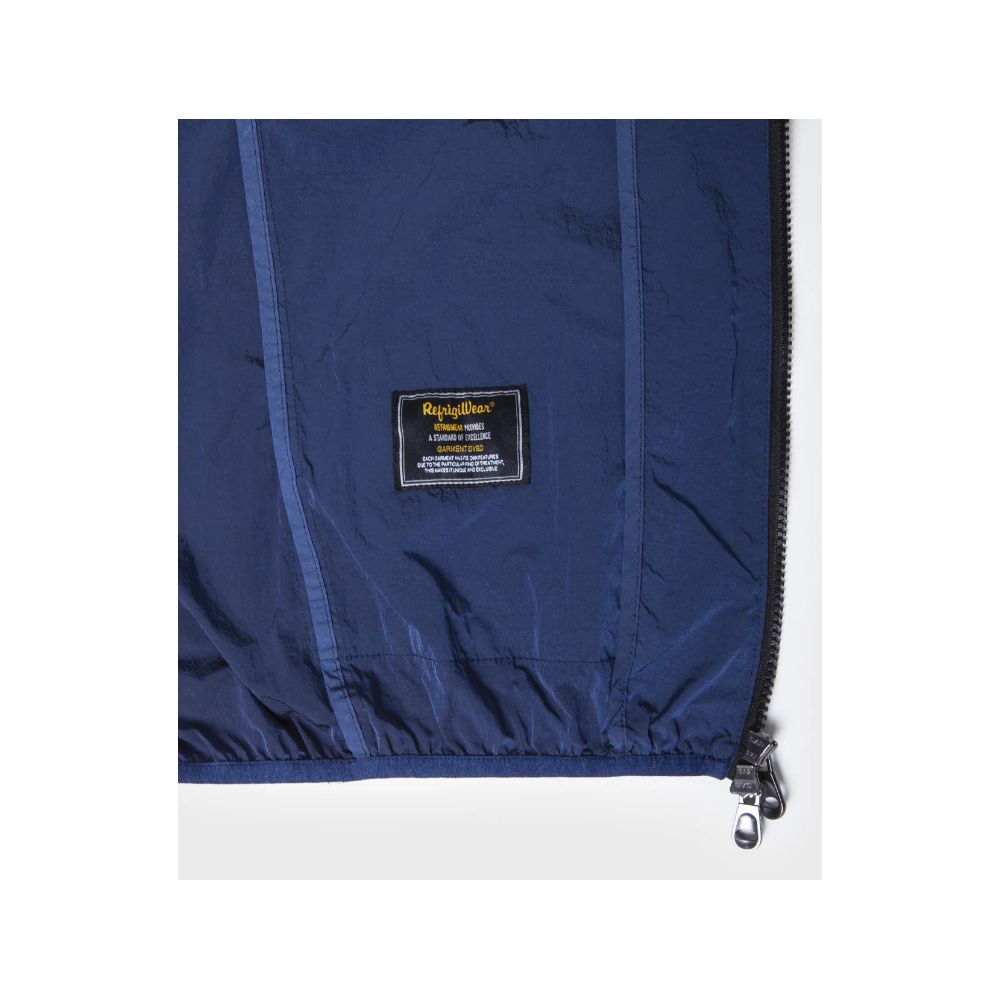 Refrigiwear Blue Polyamide Men's Summer Jacket - ACCEXO