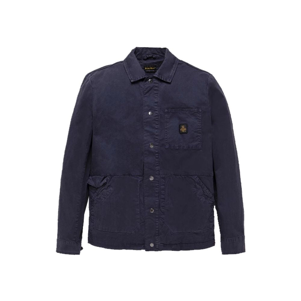 Refrigiwear Blue Cotton Jacket - ACCEXO