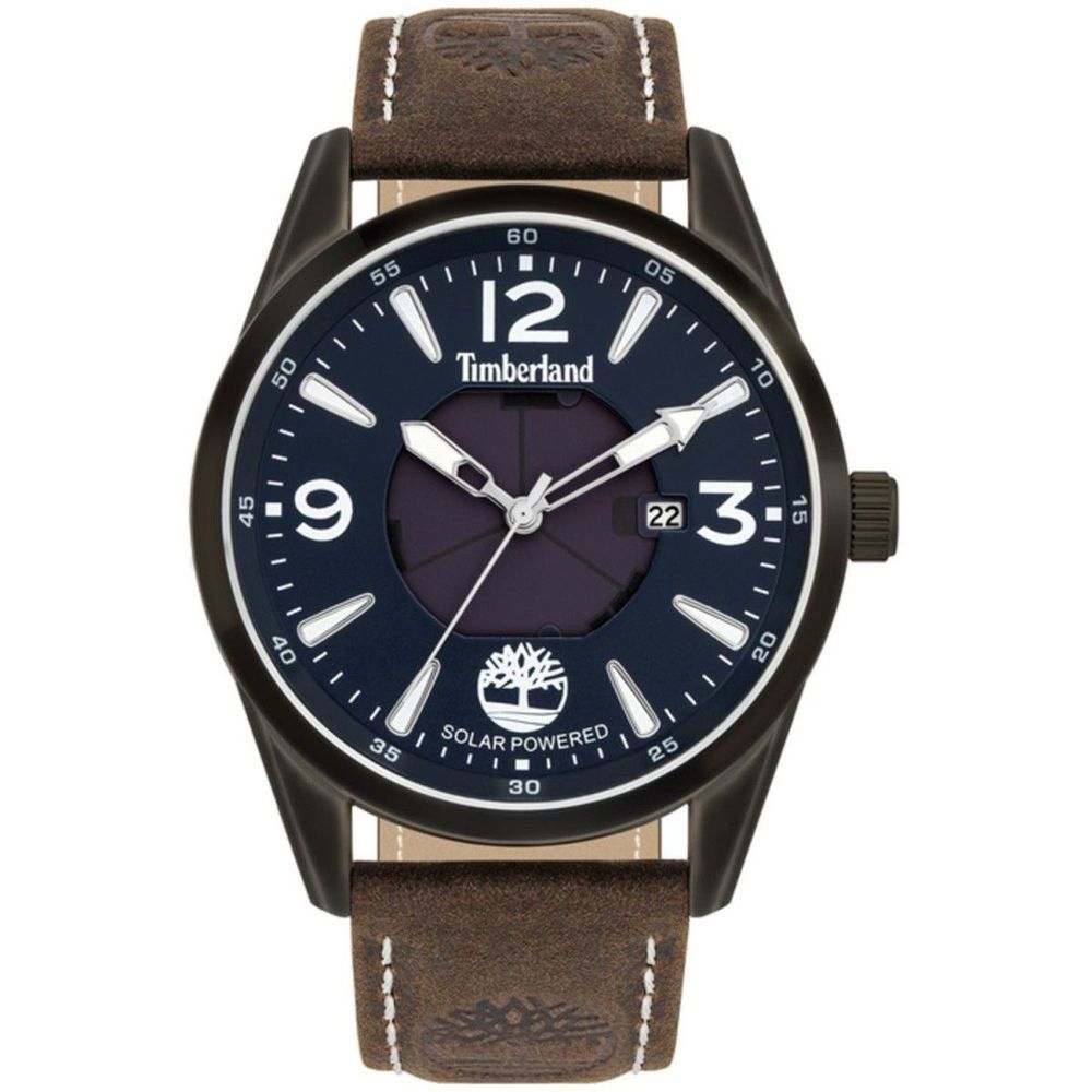 Timberland Brown Leather Watch - ACCEXO