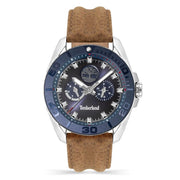 Timberland Brown Leather Watch - ACCEXO