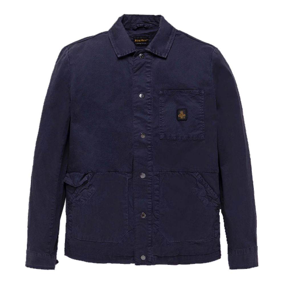 Refrigiwear Blue Cotton Jacket - ACCEXO