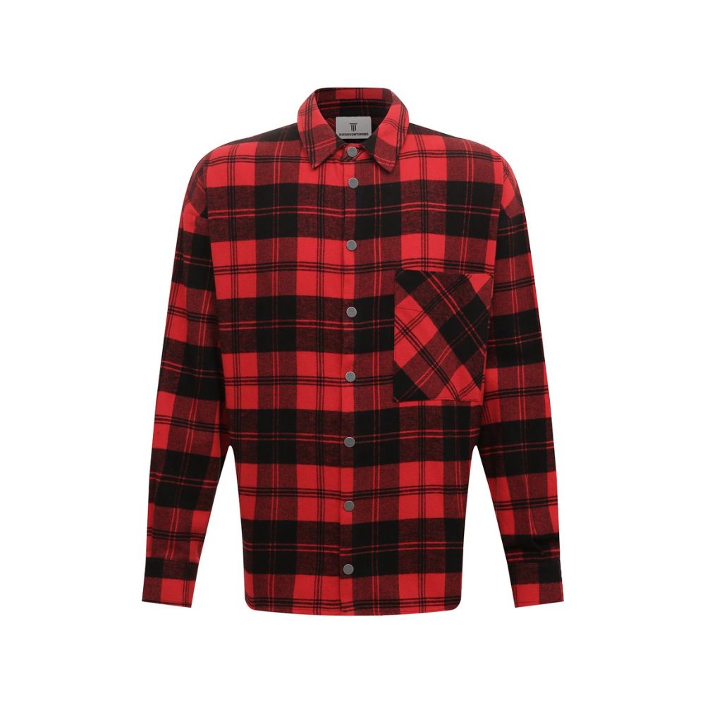 Diego Venturino Red Cotton Jacket - ACCEXO