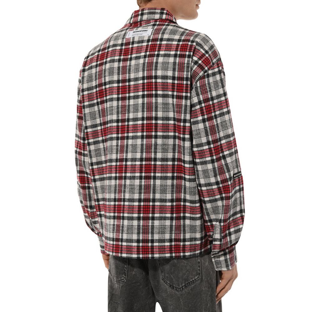 Diego Venturino Multicolor Cotton Jacket - ACCEXO