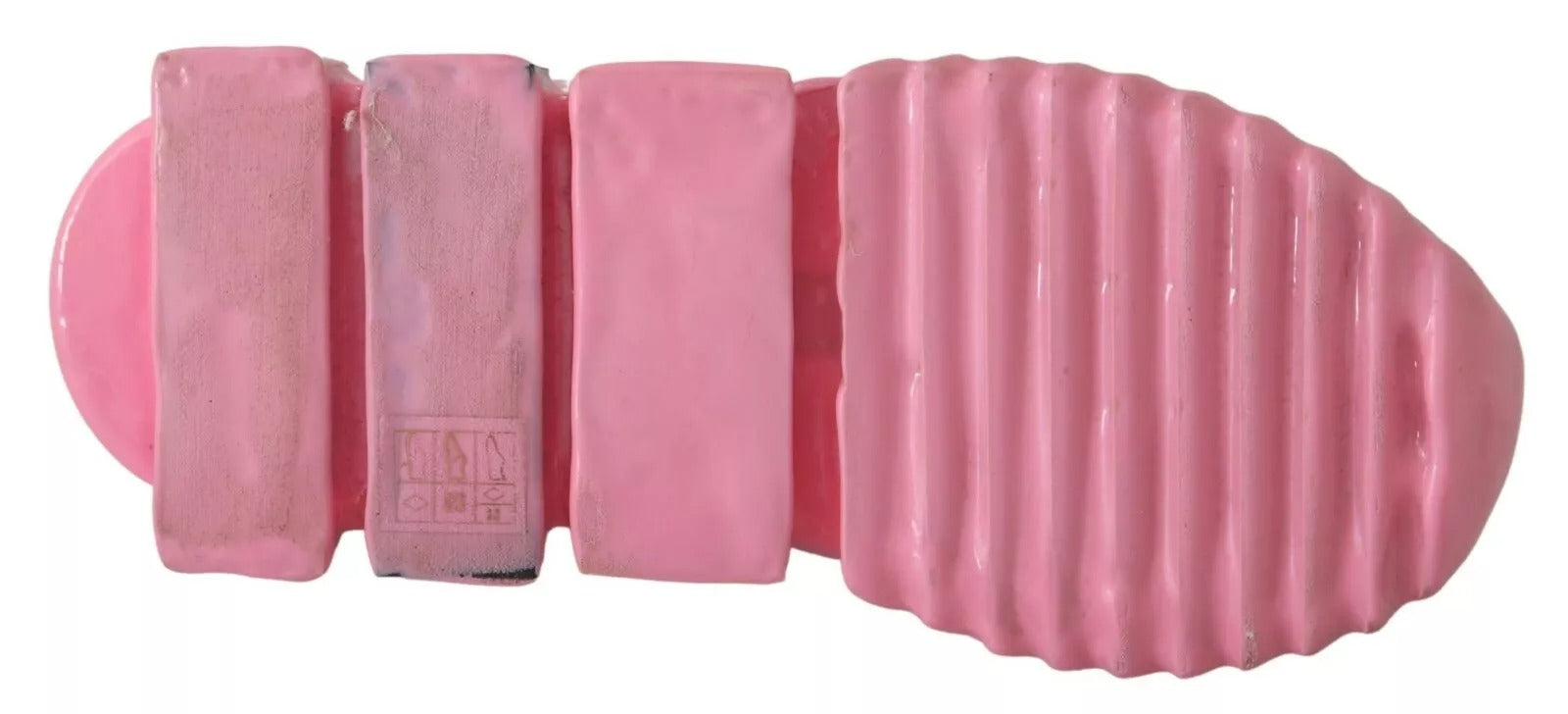 Dolce & Gabbana Pink Low Top Sorrento Sneakers Slip On Casual Shoes - ACCEXO