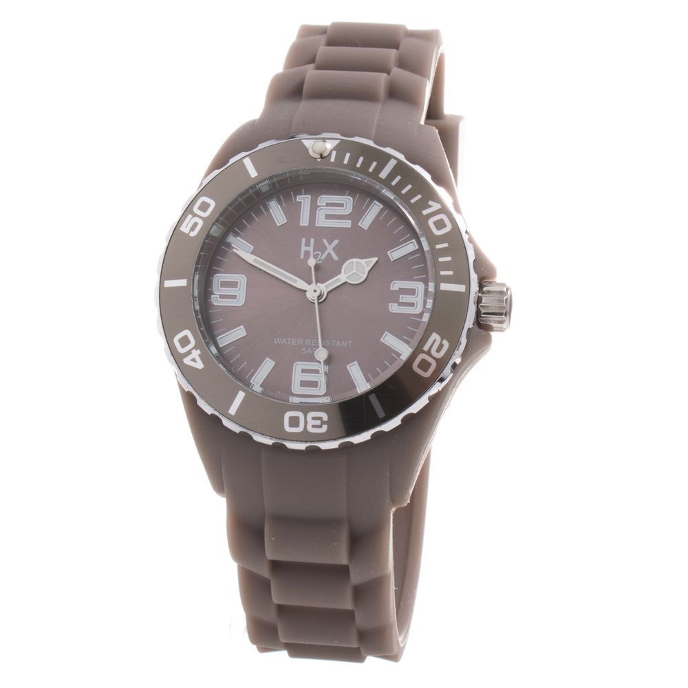Haurex Brown Rubber Watch - ACCEXO