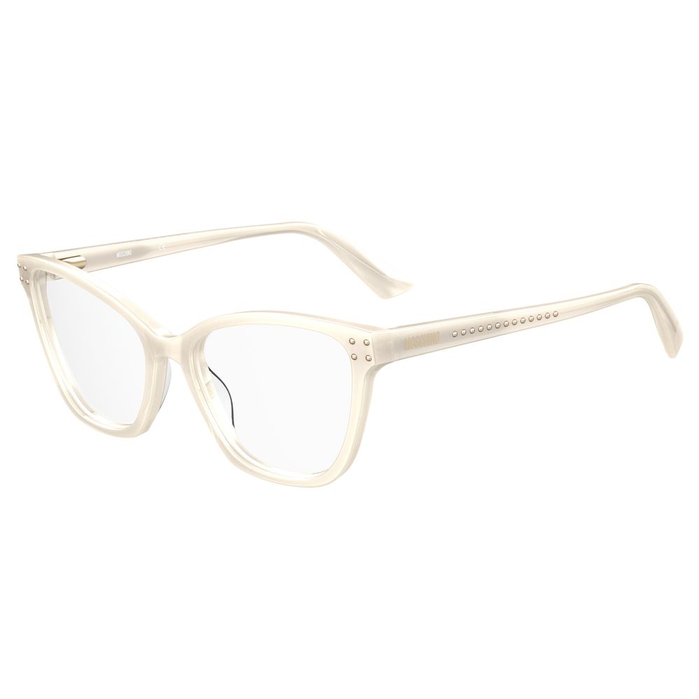 Moschino Cream Acetate Frames - ACCEXO