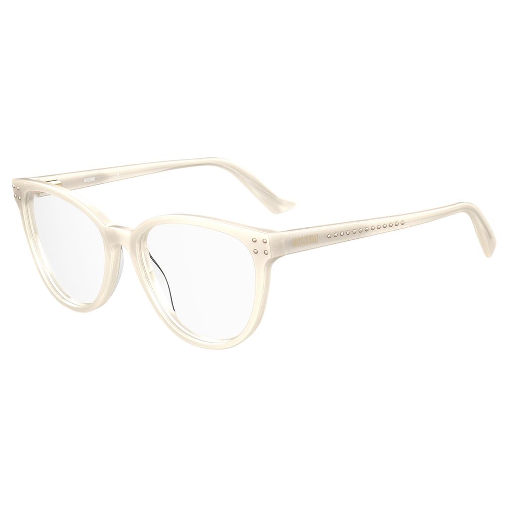 Moschino Cream Acetate Frames - ACCEXO